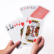 Giant deck of playing cards
