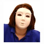 Blank Female Face Mask
