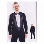 Tux Printed T-Shirt with Long Sleeves