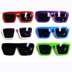 Tapered square frame sunglasses