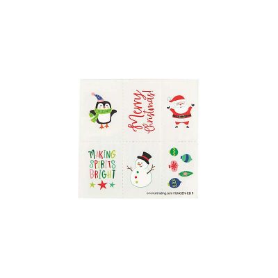 Holiday Temporary Tattoos