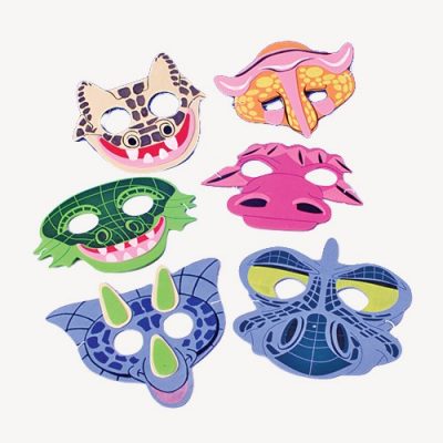 Foam Dinosaur Half Mask for kids