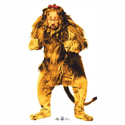 Cowardly Lion From The Wizard of Oz Stand Up Cardboard Figure