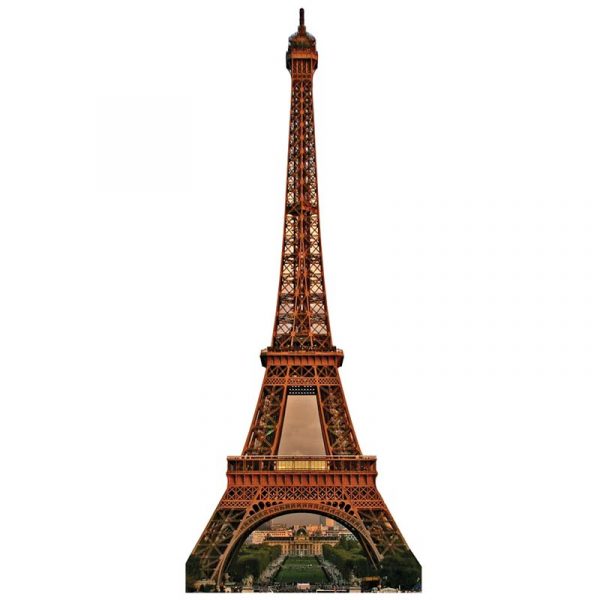 Eiffel Tower Cardboard Stand up
