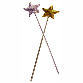Details about   Lovely 7.5" Princess Queen Costume Silver Color Star Wand 