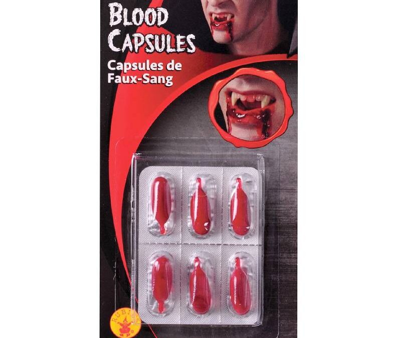 Liquid Vampire Blood Capsules
