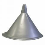 Silver Plastic Tinman Funnel Hat