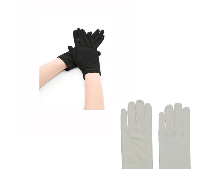 Nylon Gloves White or Black