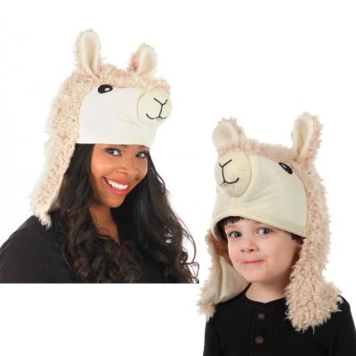 Plush Spitting Llama Hat Water Toy