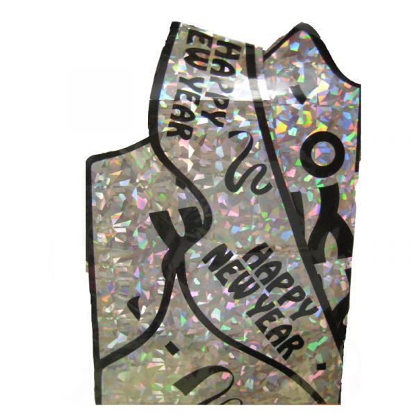 Happy New Year Silver Vest