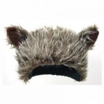 Furry Wolf Headpiece Hat