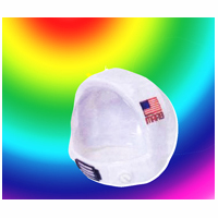 Childs White Plastic Space Helmet
