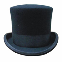 Deluxe Quality Wool Felt Top Hat