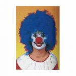 Blue Clown Wig