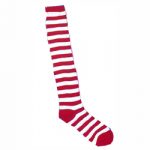 Striped Socks - Red and White stripes