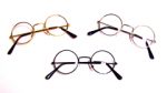 Deluxe Round Clear Lens Eyeglasses - Asst. Colors