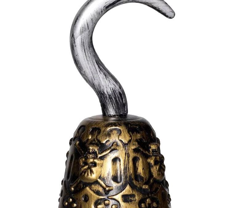 Embossed Plastic Pirate Hook