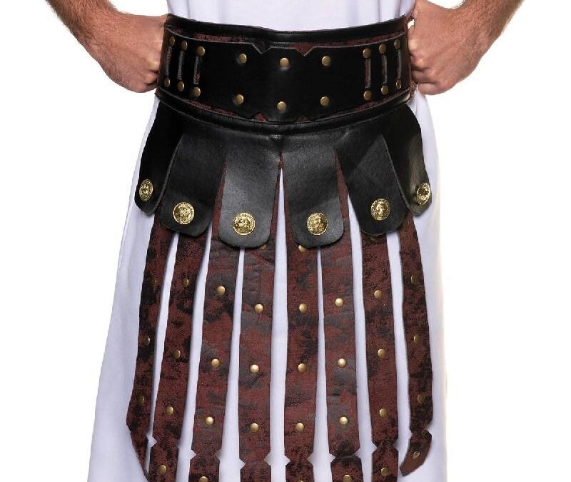 Costume Fabric Roman Belt