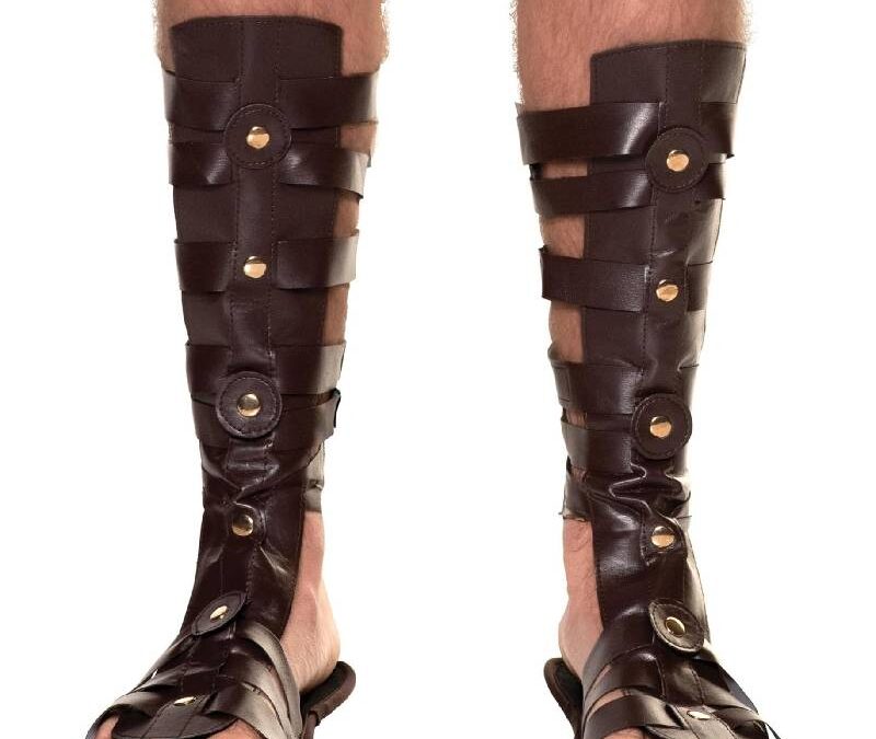 Deluxe Fabric Roman Sandals