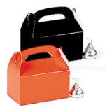 Mini Treat Boxes - Orange or Black