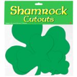 Shamrock Cutouts St. Patricks