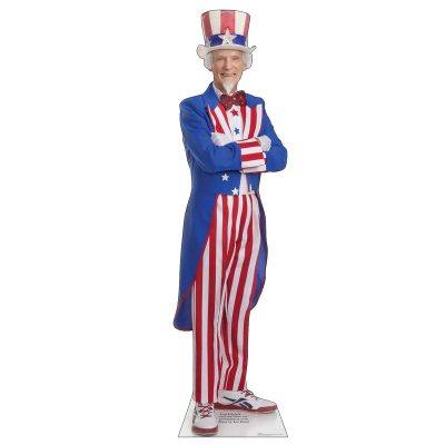 Life Size Uncle Sam Cardboard Stand Up