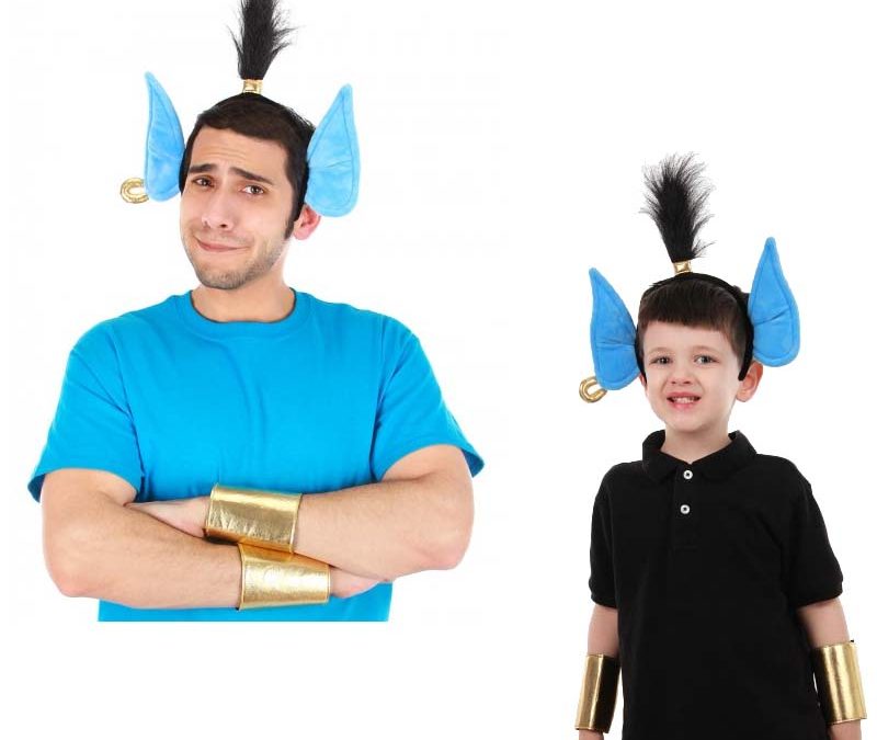 Disney Aladdin Genie Headband Cuffs Set