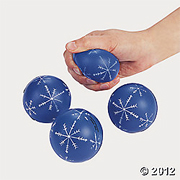 Relaxable Snowflakes Ball