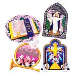 Religious Cutouts - 4 Assorted