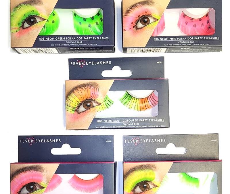 Fever Party Eyelashes w Adhesive