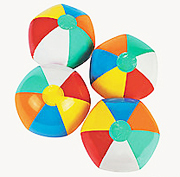 9 Inch Beach Ball Inflates