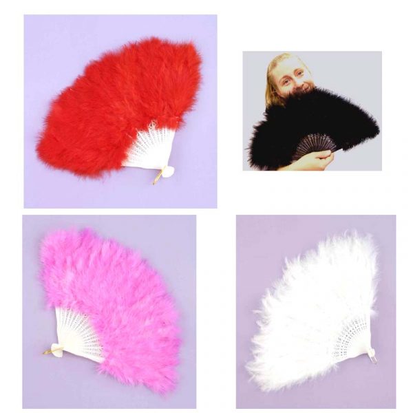 Feather Folding Fans