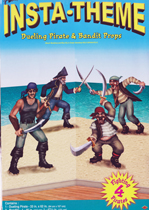 Insta-Theme Dueling Pirate and Bandit Props