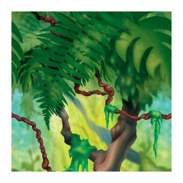 Jungle Trees Insta-Theme Backdrop