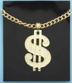 Big Daddy Dollar Sign Necklace