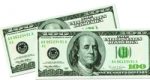 Big Bucks Cutout $ Hundred Dollar Bill Ben Franklin
