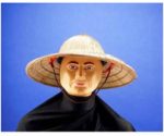 Round Natural Palm Asian Sun Hat
