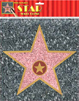 Star Peel-N-Place Sidewalk Star