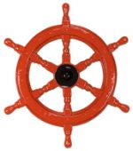 24" Plastic Ship's Helm Wheel