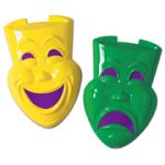 Large Comedy and Tragedy Faces