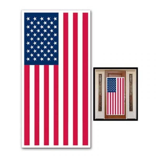 American flag door cover