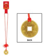 Asian Good Luck Coin Necklace