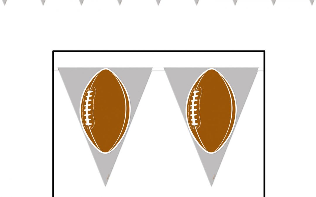 Football Pennant Banner