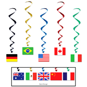 International Flag Whirls