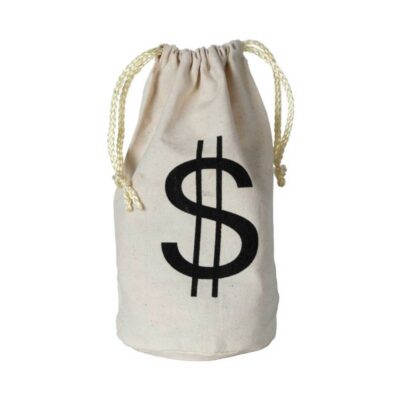 Fabric Drawstring Money Bag