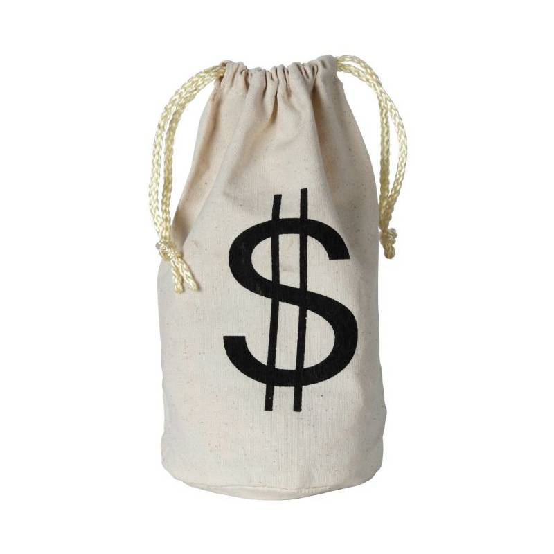 Fabric Drawstring Money Bag