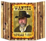 Western "Wanted Poster" Photo Prop