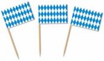 Bavarian Flag Toothpicks
