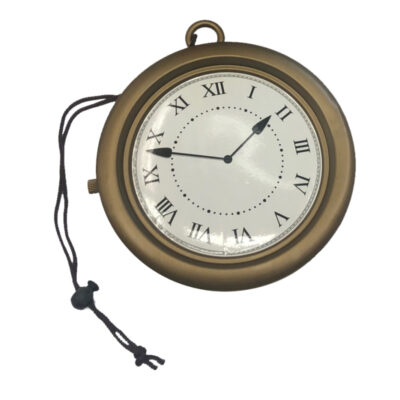 Plastic Hip Hop Jumbo Clock Necklace