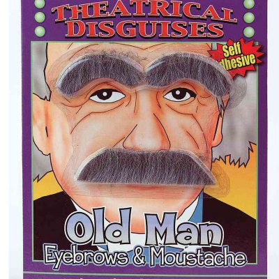 Old Man Eyebrows and Moustache Set